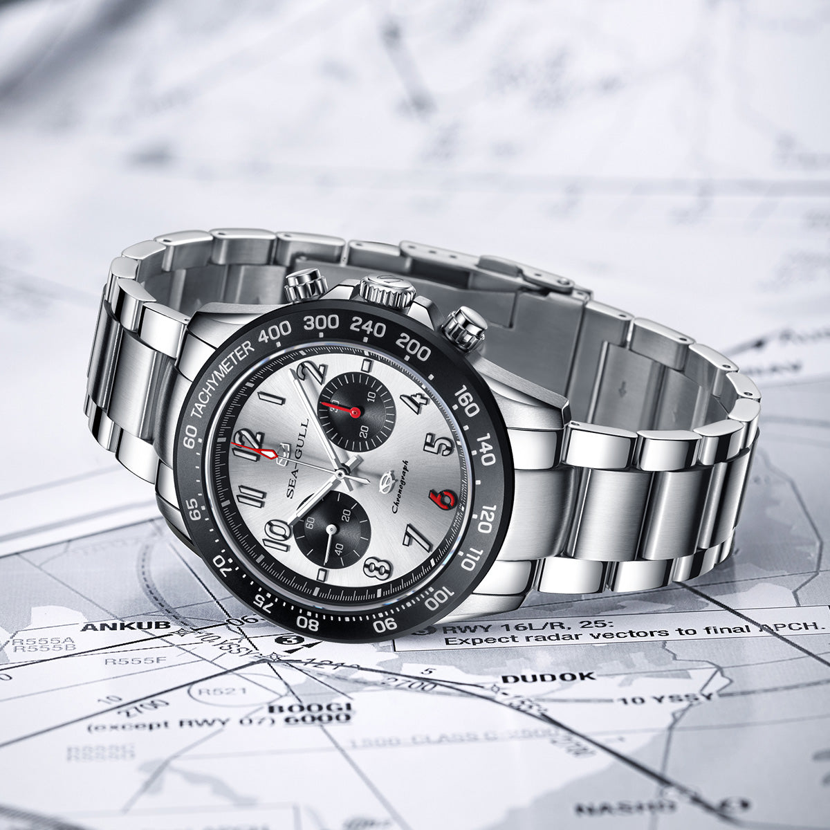 Panda Eye Tachymeter Chronograph 44mm