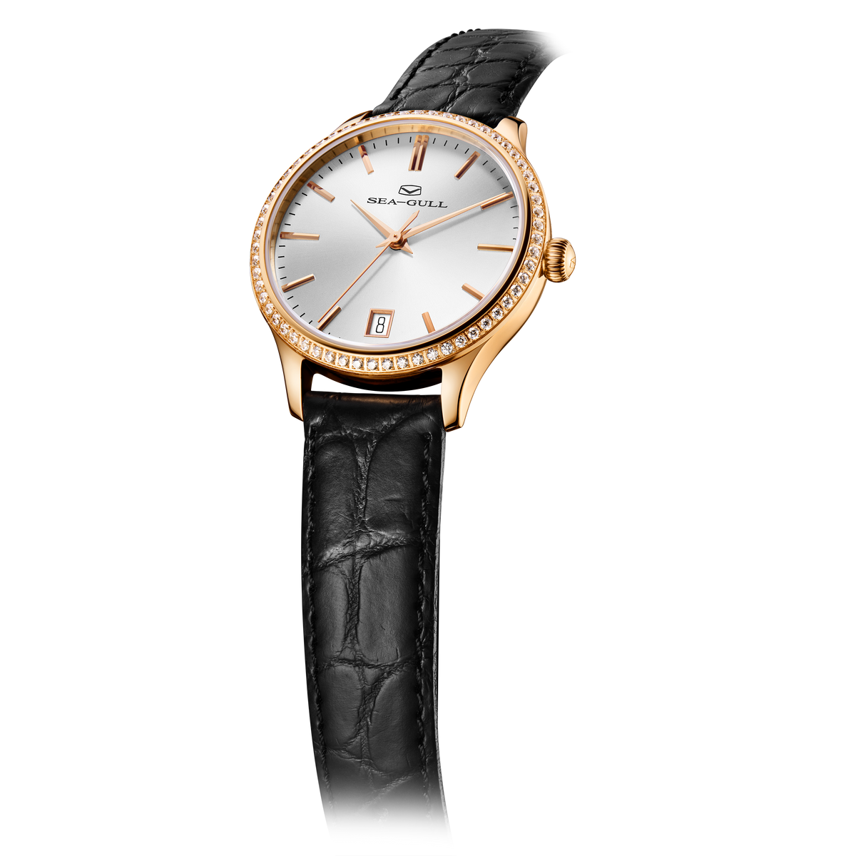 Couple Dress Watch 18K Gold Case Bezel Watch 40mm/34mm