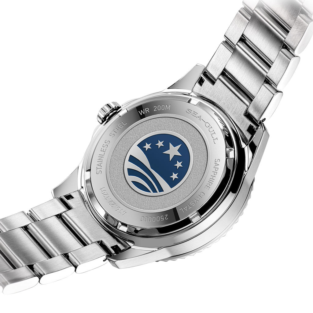 Ocean Series 200m Waterproof Ceramic Bezel Dive Watch 44mm