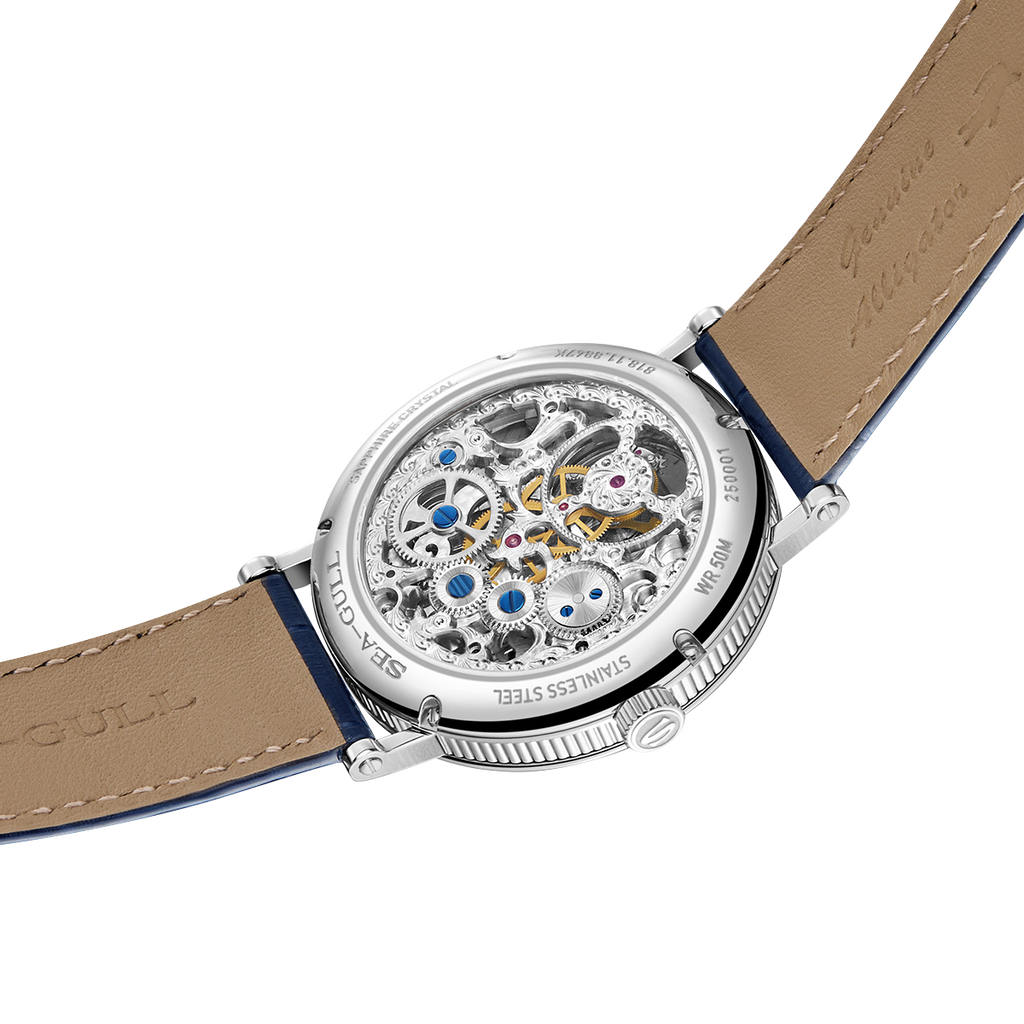 Artisan Heritage Series Skeleton Vine-Patterned Dial Eccentric Axis Tourbillon 39mm