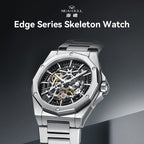 Edge Series Polygon Case Skeleton Watch 42mm