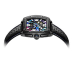 CN Racing Team Collaboration Tonneau Shape Skeleton Watch 42mm