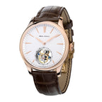 Heritage Series Off-center Tourbillon Watch Transparent Caseback 41mm