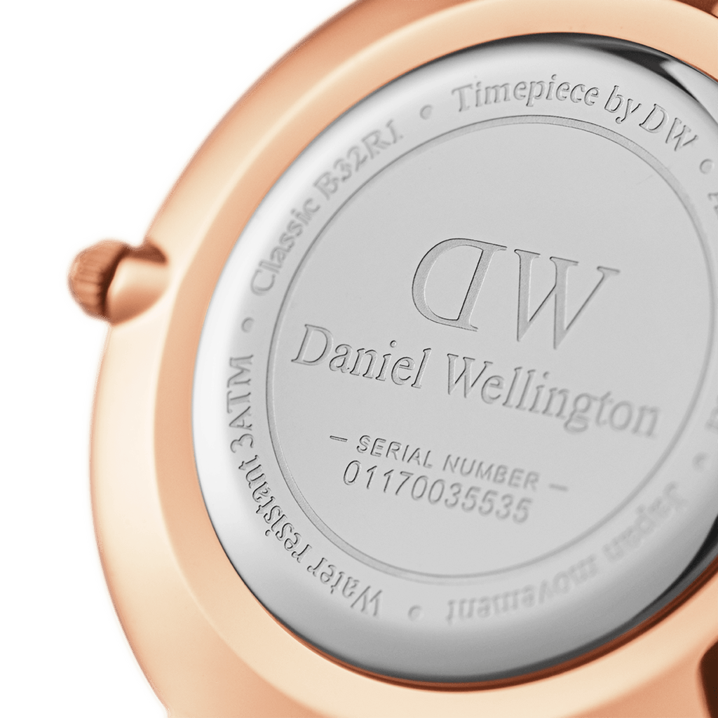 Petite Cornwall Black Rose Gold