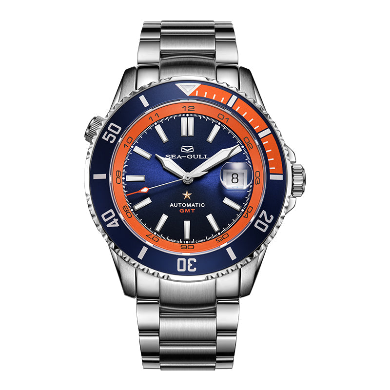 Ocean Series 200m Waterproof GMT Dive Watch 43.5mm