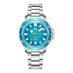 Ocean Series 200m Metallic Gradient Dial Calendar Dive Watch 39mm