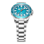 Ocean Series 200m Metallic Gradient Dial Calendar Dive Watch 39mm
