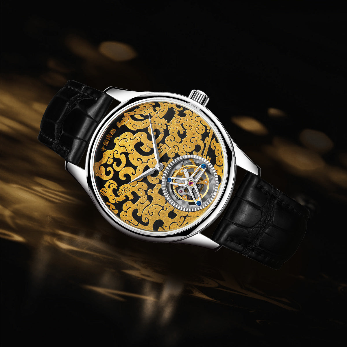 Heritage Series Panloong 24K Gold Tourbillon Limited Edition 42mm