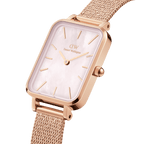Quadro Pressed Melrose Pink MoP Rose Gold