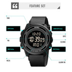 skmei-1736-triplicate-round-dial-timing-led-digital-display-luminous-electronic-watchrose-red-and-white