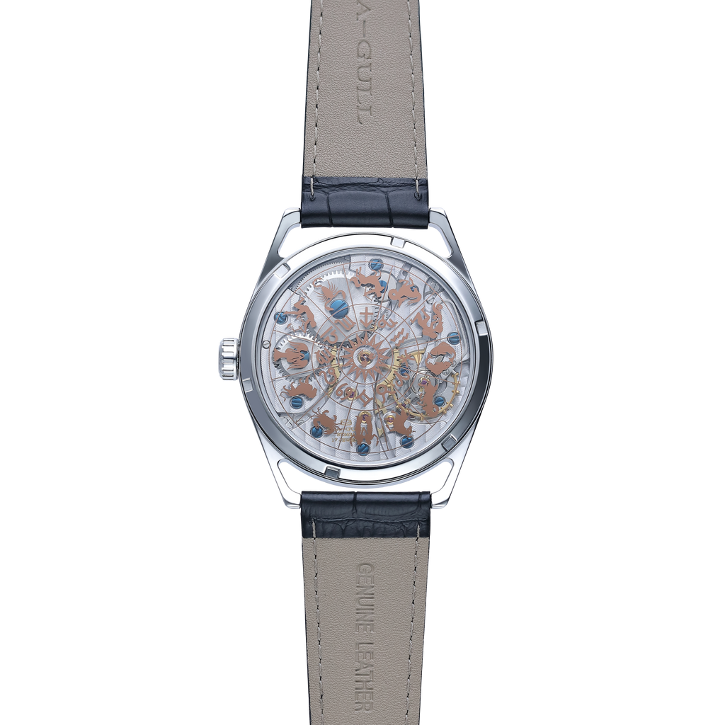 Twelve Zodiac Signs Century Clock Themed Commemorative Watch 43mm