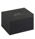 Armani Exchange Hampton AX7101 Men's Watch – Black Dial with Black Stainless Steel Bracelet
