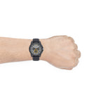 Armani Exchange Outerbanks AX7123 Men's Chronograph Watch – Grey Dial with Grey Silicone Strap