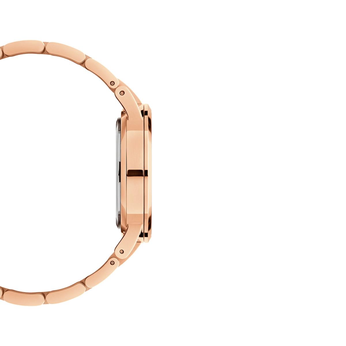 Iconic Link Black Rose Gold