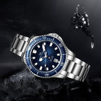 Ocean Series Pro 300m Waterproof Diving Watch 41mm