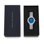 Crystalline Bezel Sterling Blue