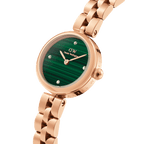 Elan Lumine Malachite Rose Gold